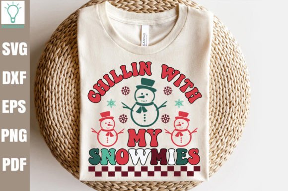 Chillin with My Snowmies Retro SVG Review