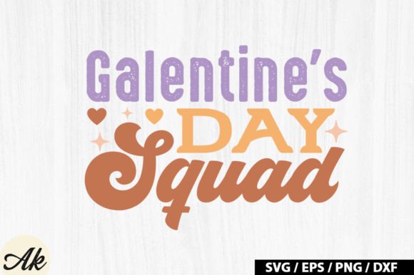 Galentine's Day Squad Retro SVG Review