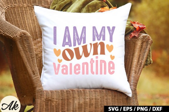 I Am My Own Valentine Retro SVG Review