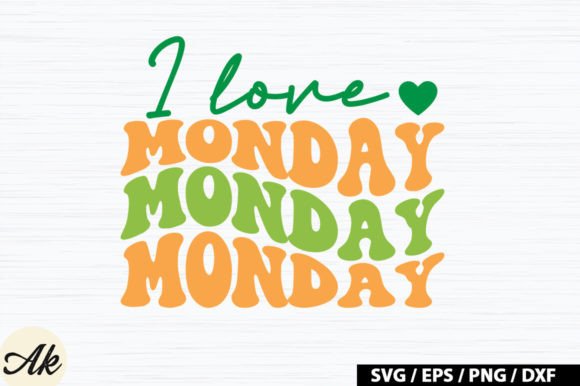 I Love Monday Retro SVG Review