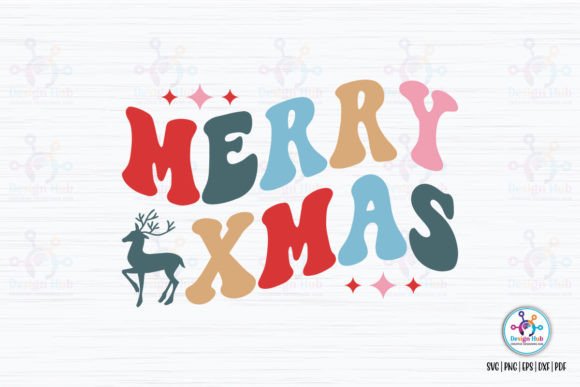 Merry Xmas Retro SVG Review