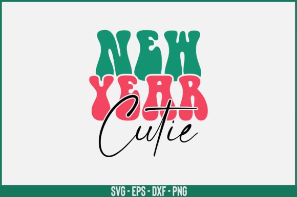 New Year Cutie Retro Svg Design Review