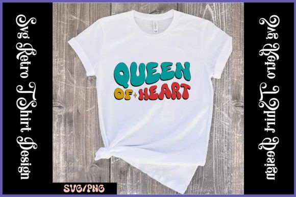Queen of Heart Retro SVG Design Review
