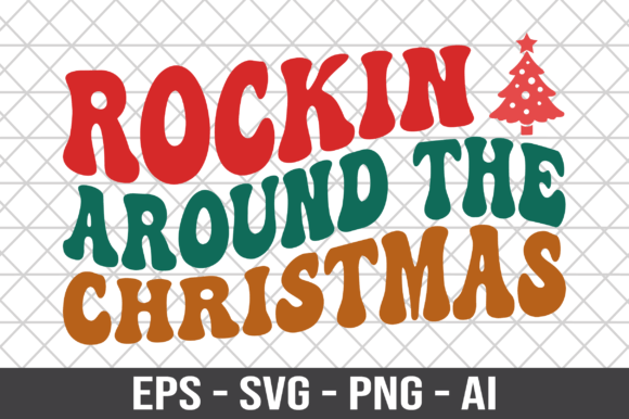 Rocking Around the Christmas Retro SVG Review
