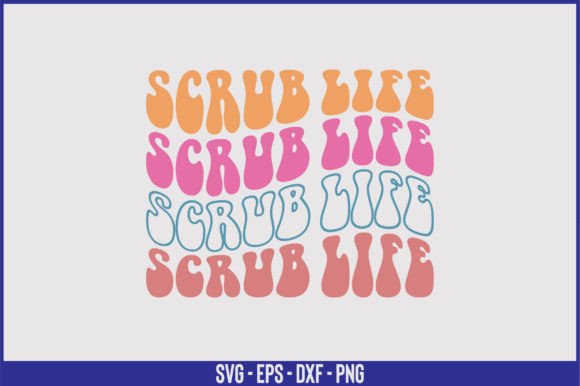 Scrubs Life Retro SVG Design Review