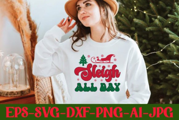 Sleigh All Day Retro Svg Design Review