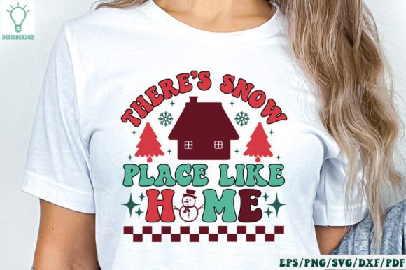 Snow Place Like Home Retro SVG Review