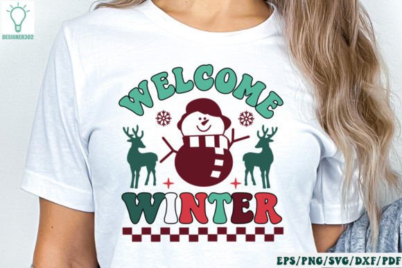 Welcome Winter Retro SVG Review